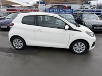 USED 2018 68 PEUGEOT 108 1.0 Petrol, Active Edition, Hatchback, 3 Door, Manual, Euro 6. FULL 12 MONTH MOT WITH EVERY CAR