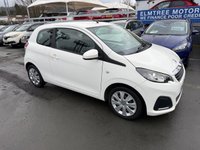 USED 2018 68 PEUGEOT 108 1.0 Petrol, Active Edition, Hatchback, 3 Door, Manual, Euro 6. FULL 12 MONTH MOT WITH EVERY CAR