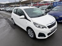 USED 2018 68 PEUGEOT 108 1.0 Petrol, Active Edition, Hatchback, 3 Door, Manual, Euro 6. FULL 12 MONTH MOT WITH EVERY CAR