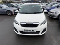 USED 2018 68 PEUGEOT 108 1.0 Petrol, Active Edition, Hatchback, 3 Door, Manual, Euro 6. FULL 12 MONTH MOT WITH EVERY CAR