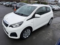 USED 2018 68 PEUGEOT 108 1.0 Petrol, Active Edition, Hatchback, 3 Door, Manual, Euro 6. FULL 12 MONTH MOT WITH EVERY CAR