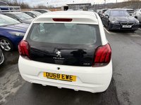 USED 2018 68 PEUGEOT 108 1.0 Petrol, Active Edition, Hatchback, 3 Door, Manual, Euro 6. FULL 12 MONTH MOT WITH EVERY CAR