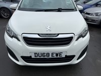 USED 2018 68 PEUGEOT 108 1.0 Petrol, Active Edition, Hatchback, 3 Door, Manual, Euro 6. FULL 12 MONTH MOT WITH EVERY CAR