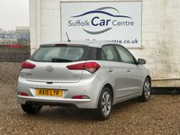 USED 2015 15 HYUNDAI I20 1.4 SE Hatchback 5dr Petrol Manual Euro 6 (100 ps) www.suffolkcarcentre.co.uk - Located at Lowestoft