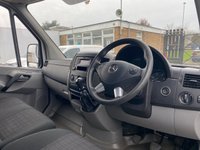 USED 2017 17 MERCEDES-BENZ SPRINTER 2.1 314 CDI L2 H2 MWB RWD GLASS FRAIL WINDOW RACK CARRIER PANEL VAN 140BHP. EURO 6 ULEZ. PX 1 OWNER. GLASS RACK WINDOW FRAIL. EURO 6. PX