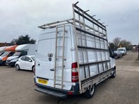 USED 2017 17 MERCEDES-BENZ SPRINTER 2.1 314 CDI L2 H2 MWB RWD GLASS FRAIL WINDOW RACK CARRIER PANEL VAN 140BHP. EURO 6 ULEZ. PX 1 OWNER. GLASS RACK WINDOW FRAIL. EURO 6. PX