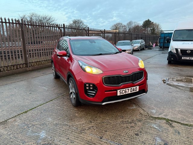 2018 67 Kia Sportage 1.6 T-GDi GT-Line SUV 5dr Petrol DCT AWD Euro 6 (174 bhp)