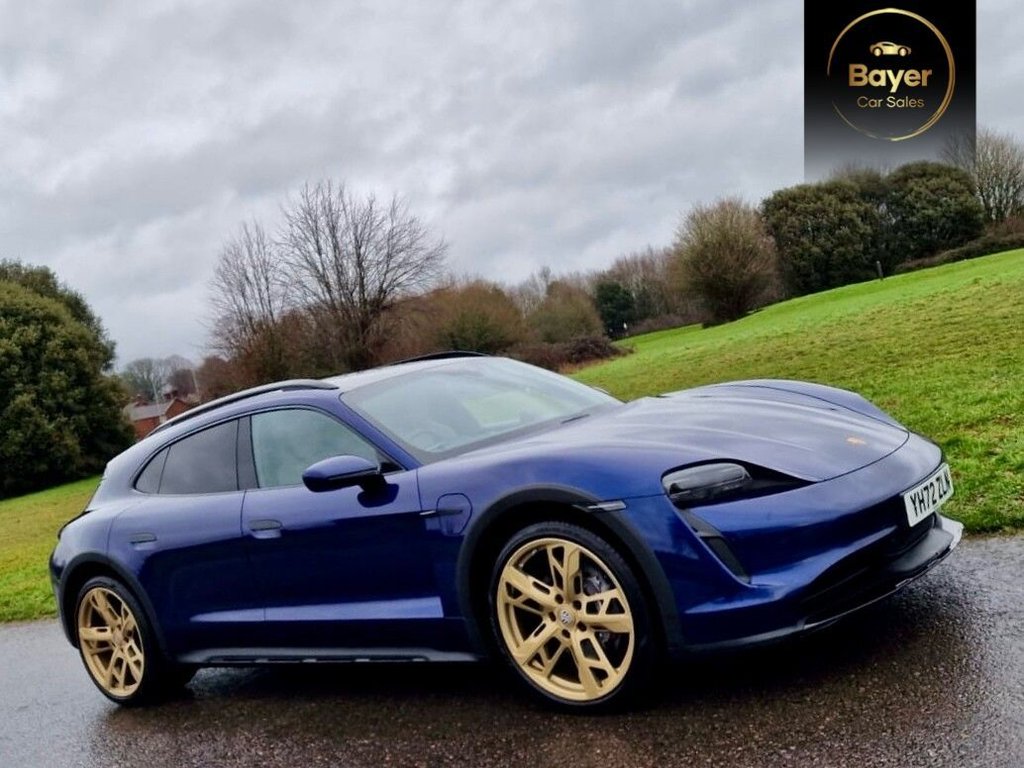 USED 2022 72 PORSCHE TAYCAN Performance Plus 93.4kWh 4 Cross Turismo 5dr Electric Auto 4WD (11kW Charger) (476 ps) FINANCE AVAILABLE