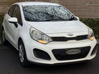 USED 2013 13 KIA RIO 1.25 1 Hatchback 5dr Petrol Manual Euro 5 (84 bhp) 12 MONTHS AA, FRESH SERVICE