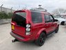 USED 2015 15 LAND ROVER DISCOVERY 4 3.0 SD V6 HSE SUV 5dr Diesel Auto 4WD Euro 5 (s/s) (255 bhp) 1 FORMER KEEPER FINISHED IN FIRENZE RED WITH BLACK LEATHER UPHOLSTERY-BLACK STYLING-20