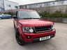 USED 2015 15 LAND ROVER DISCOVERY 4 3.0 SD V6 HSE SUV 5dr Diesel Auto 4WD Euro 5 (s/s) (255 bhp) 1 FORMER KEEPER FINISHED IN FIRENZE RED WITH BLACK LEATHER UPHOLSTERY-BLACK STYLING-20