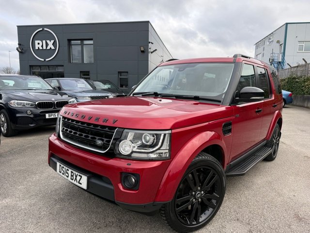 2015 15 Land Rover Discovery 4 3.0 SD V6 HSE SUV 5dr Diesel Auto 4WD Euro 5 (s/s) (255 bhp) 1 FORMER KEEPER FINISHED IN FIRENZE RED WITH BLACK LEATHER UPHOLSTERY-BLACK STYLING-20