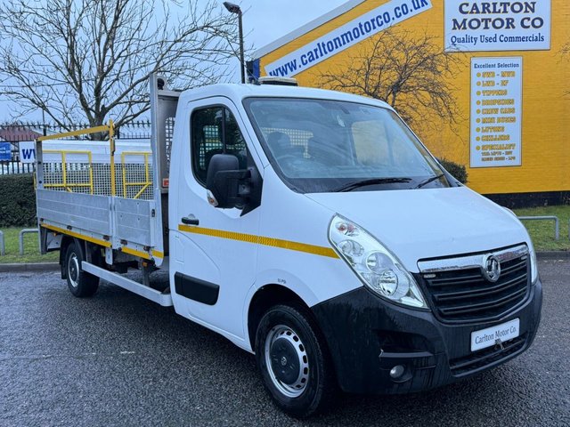 2018 18 Vauxhall Movano 2.3 CDTi 3500 BiTurbo DROPSIDE+ T/LIFT L3 H1 Euro 6 (130 ps) RWD 