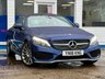 USED 2018 18 MERCEDES-BENZ C-CLASS 2.1 C250d AMG Line (Premium) Coupe 2dr Diesel G-Tronic+ Euro 6 (s/s) (204 ps) 2 KEYS! PAN ROOF! AMG LINE! 2 OWNERS! NAV!
