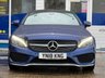 USED 2018 18 MERCEDES-BENZ C-CLASS 2.1 C250d AMG Line (Premium) Coupe 2dr Diesel G-Tronic+ Euro 6 (s/s) (204 ps) 2 KEYS! PAN ROOF! AMG LINE! 2 OWNERS! NAV!