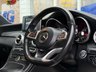 USED 2018 18 MERCEDES-BENZ C-CLASS 2.1 C250d AMG Line (Premium) Coupe 2dr Diesel G-Tronic+ Euro 6 (s/s) (204 ps) 2 KEYS! PAN ROOF! AMG LINE! 2 OWNERS! NAV!