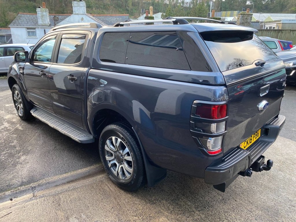 USED 2018 18 FORD RANGER 3.2 TDCi Wildtrak Pickup Double Cab 4dr Diesel Auto 4WD Euro 5 (200 ps) NO V A T AUTOMATIC