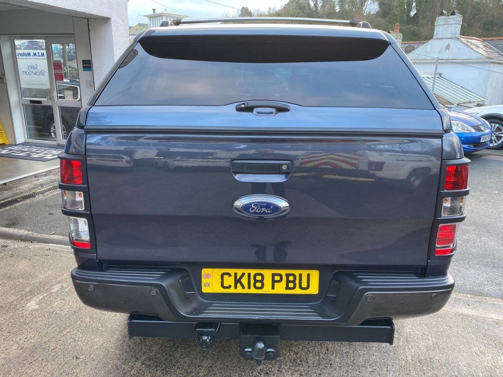 USED 2018 18 FORD RANGER 3.2 TDCi Wildtrak Pickup Double Cab 4dr Diesel Auto 4WD Euro 5 (200 ps) NO V A T AUTOMATIC