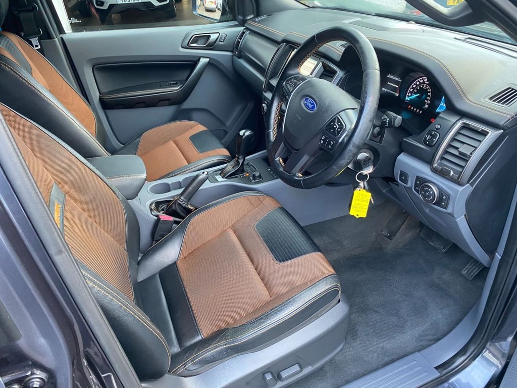 USED 2018 18 FORD RANGER 3.2 TDCi Wildtrak Pickup Double Cab 4dr Diesel Auto 4WD Euro 5 (200 ps) NO V A T AUTOMATIC
