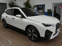USED 2023 73 BMW IX 40 76.6kWh M Sport SUV 5dr Electric Auto xDrive (11kW Charger) (326 ps) SKYLOUNGE PACK COMFORT PLUS PLACK SUNROOF SAT NAV LEATHER CAMERA PARKING SENSORS 1 OWNER BMW WARRANTY