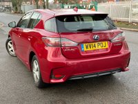 USED 2014 14 LEXUS CT 1.8 200h S Hatchback 5dr Petrol Hybrid CVT Euro 6 (s/s) (136 ps) 