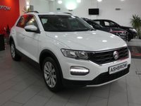 USED 2020 20 VOLKSWAGEN T-ROC 1.0 TSI GPF SE 5d 115 S/S 1 OWNER, GOOD SERVICE HISTORY, FRONT & REAR PARKING SENSORS WITH DISPLAY (PARK PILOT), APP-CONNECT FOR APPLE CARPLAY / ANDROID AUTO (GIVES YOU SAT NAV), DAB RADIO, BLUETOOTH PHONE & MUSIC, ADAPTIVE CRUISE CONTROL & SPEED LIMITER, FRONT ASSIST, LANE ASSIST, ELECTRIC FOLDING HEATED MIRRORS, 17 INCH ALLOY WHEELS, MANUAL 6 SPEED GEARBOX, LEATHER FLAT BOTTOM MULTIFUNCTION STEERING WHEEL, AUTO LIGHTS & WIPERS, AUTO DIMMING REAR VIEW MIRROR, AUTO HOLD, DUAL ZONE CLIMATE AIR CON, SPACE SAVER SPARE WHEEL