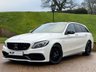 USED 2018 18 MERCEDES-BENZ C-CLASS 4.0 C63 V8 BiTurbo AMG (Premium) Estate 5dr Petrol SpdS MCT Euro 6 (s/s) (476 ps) 2 KEYS-SERVICED ON SALE-BIG SPEC.