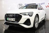 USED 2020 70 AUDI E-TRON 55 Launch Edition Sportback 5dr Electric Auto quattro 95kW (SAT NAV) 
