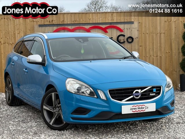 2013 13 VOLVO V60 1.6 T4 R-Design Lux Nav Estate 5dr Petrol Auto Euro 6 (s/s) (180 ps) 