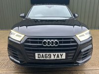 USED 2019 69 AUDI Q5 2.0 TFSI 45 Black Edition SUV 5dr Petrol S Tronic quattro Euro 6 (s/s) (245 ps) FSH CarPlay CAMERA LED's