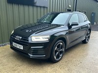 USED 2019 69 AUDI Q5 2.0 TFSI 45 Black Edition SUV 5dr Petrol S Tronic quattro Euro 6 (s/s) (245 ps) FSH CarPlay CAMERA LED's