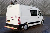 USED 2018 68 VAUXHALL MOVANO L2 H2 Crew Van with Integrated Mess Unit With Air Conditioning Cdti 130 PS. FREE 3 YEAR WARRANTY COVER ON THIS VAN  A supremely versatile and well-equipped vehicle, perfectly configured for teams requiring both substantial cargo capacity and on-the-go amenity space.  This example is in great condition and boasts a comprehensive specification for comfort and functionality. It features a robust CDTi 130 PS engine, paired with essential travel comforts including Air Conditioning and Cruise Control. Practical additions like Front Fog Lights and a Speed Limiter enhance safety and control in all conditions.  The unique interior offers flexible seating for seven crew members. The integrated mess unit, complete with a fitted Table and Microwave, provides a dedicated space for breaks and planning. Rear Heating ensures comfort throughout the cabin.  This well-maintained van has had just one owner from new. Its history is supported by three services recorded on the printout, and it comes with both sets of keys.  An outstanding, ready-to-work proposition combining space, specification, and proven history.  Discover this exceptional and highly practical Movano today. R &pound;8499 ?&pound;8999 ? 