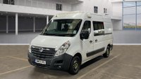 USED 2019 19 VAUXHALL MOVANO L2 H2 Crew Van with Integrated Mess Unit With Air Conditioning Cdti 130 PS. FREE 3 YEAR WARRANTY COVER ON THIS VAN Super Low Miles - Only 29894 miles from new .A supremely versatile and well-equipped vehicle, perfectly configured for teams requiring both substantial cargo capacity and on-the-go amenity space.  This example is in great condition and boasts a comprehensive specification for comfort and functionality. It features a robust CDTi 130 PS engine, paired with essential travel comforts including Air Conditioning and Cruise Control. Practical additions like Front Fog Lights and a Speed Limiter enhance safety and control in all conditions.  The unique interior offers flexible seating for seven crew members. The integrated mess unit, complete with a fitted Table and Microwave, provides a dedicated space for breaks and planning. Rear Heating ensures comfort throughout the cabin.  This well-maintained van has had just one owner from new. Its history is supported by three services recorded on the printout, and it comes with both sets of keys.  An outstanding, ready-to-work proposition combining space, specification, and proven history.  Discover this exceptional and highly practical Movano today. 