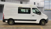 USED 2019 19 VAUXHALL MOVANO L2 H2 Crew Van with Integrated Mess Unit With Air Conditioning Cdti 130 PS. FREE 3 YEAR WARRANTY COVER ON THIS VAN Super Low Miles - Only 29894 miles from new .A supremely versatile and well-equipped vehicle, perfectly configured for teams requiring both substantial cargo capacity and on-the-go amenity space.  This example is in great condition and boasts a comprehensive specification for comfort and functionality. It features a robust CDTi 130 PS engine, paired with essential travel comforts including Air Conditioning and Cruise Control. Practical additions like Front Fog Lights and a Speed Limiter enhance safety and control in all conditions.  The unique interior offers flexible seating for seven crew members. The integrated mess unit, complete with a fitted Table and Microwave, provides a dedicated space for breaks and planning. Rear Heating ensures comfort throughout the cabin.  This well-maintained van has had just one owner from new. Its history is supported by three services recorded on the printout, and it comes with both sets of keys.  An outstanding, ready-to-work proposition combining space, specification, and proven history.  Discover this exceptional and highly practical Movano today. 