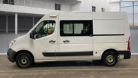 USED 2019 19 VAUXHALL MOVANO L2 H2 Crew Van with Integrated Mess Unit With Air Conditioning Cdti 130 PS. FREE 3 YEAR WARRANTY COVER ON THIS VAN Super Low Miles - Only 29894 miles from new .A supremely versatile and well-equipped vehicle, perfectly configured for teams requiring both substantial cargo capacity and on-the-go amenity space.  This example is in great condition and boasts a comprehensive specification for comfort and functionality. It features a robust CDTi 130 PS engine, paired with essential travel comforts including Air Conditioning and Cruise Control. Practical additions like Front Fog Lights and a Speed Limiter enhance safety and control in all conditions.  The unique interior offers flexible seating for seven crew members. The integrated mess unit, complete with a fitted Table and Microwave, provides a dedicated space for breaks and planning. Rear Heating ensures comfort throughout the cabin.  This well-maintained van has had just one owner from new. Its history is supported by three services recorded on the printout, and it comes with both sets of keys.  An outstanding, ready-to-work proposition combining space, specification, and proven history.  Discover this exceptional and highly practical Movano today. 