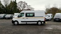USED 2019 68 VAUXHALL MOVANO L2 H2 Crew Van with Integrated Mess Unit With Air Conditioning Cdti 130 PS. FREE 3 YEAR WARRANTY COVER ON THIS VAN   A supremely versatile and well-equipped vehicle, perfectly configured for teams requiring both substantial cargo capacity and on-the-go amenity space.  This example is in great condition and boasts a comprehensive specification for comfort and functionality. It features a robust CDTi 130 PS engine, paired with essential travel comforts including Air Conditioning and Cruise Control. Practical additions like Front Fog Lights and a Speed Limiter enhance safety and control in all conditions.  The unique interior offers flexible seating for seven crew members. The integrated mess unit, complete with a fitted Table and Microwave, provides a dedicated space for breaks and planning. Rear Heating ensures comfort throughout the cabin.  This well-maintained van has had just one owner from new. Its history is supported by three services recorded on the printout, and it comes with both sets of keys.  An outstanding, ready-to-work proposition combining space, specification, and proven history.  Discover this exceptional and highly practical Movano today. 