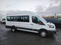 USED 2018 67 FORD TRANSIT 2.2 TDCi 460 HDT Minibus 5dr Diesel Manual L4 H3 (17 seats) (196 g/km, 153 bhp) 3 MONTHS WARRANTY - ULEZ COMPLIANT