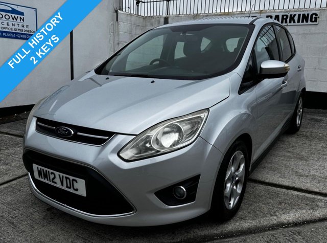 2012 FORD C MAX 1.6 TDCI ZETEC MPV 5DR DIESEL MANUAL EURO 5 115 PS ISOFIX... photo