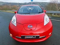USED 2017 17 NISSAN LEAF 30kWh Acenta Hatchback 5dr Electric Auto (109 bhp) LOW MILES-2 KEYS-NAV-20 TAX-CAMERA
