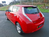 USED 2017 17 NISSAN LEAF 30kWh Acenta Hatchback 5dr Electric Auto (109 bhp) LOW MILES-2 KEYS-NAV-20 TAX-CAMERA