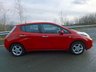 USED 2017 17 NISSAN LEAF 30kWh Acenta Hatchback 5dr Electric Auto (109 bhp) LOW MILES-2 KEYS-NAV-20 TAX-CAMERA