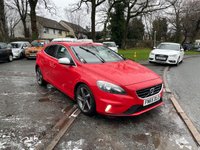 USED 2015 65 VOLVO V40 2.0 D2 R-Design Hatchback 5dr Diesel Manual Euro 6 (s/s) (120 ps) ONLY 3 FORMER KEEPER+&pound;20 TAX