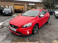 USED 2015 65 VOLVO V40 2.0 D2 R-Design Hatchback 5dr Diesel Manual Euro 6 (s/s) (120 ps) ONLY 3 FORMER KEEPER+&pound;20 TAX