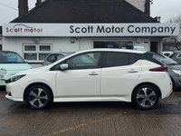 USED 2020 70 NISSAN LEAF 62kWh e+ n-tec Hatchback 5dr Electric Auto (217 ps) Heated leather trim and steering wheel, Navi, 360* cameras