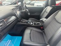 USED 2020 70 NISSAN LEAF 62kWh e+ n-tec Hatchback 5dr Electric Auto (217 ps) Heated leather trim and steering wheel, Navi, 360* cameras