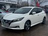 USED 2020 70 NISSAN LEAF 62kWh e+ n-tec Hatchback 5dr Electric Auto (217 ps) Heated leather trim and steering wheel, Navi, 360* cameras