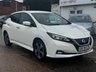 USED 2020 70 NISSAN LEAF 62kWh e+ n-tec Hatchback 5dr Electric Auto (217 ps) Heated leather trim and steering wheel, Navi, 360* cameras