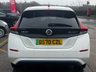 USED 2020 70 NISSAN LEAF 62kWh e+ n-tec Hatchback 5dr Electric Auto (217 ps) Heated leather trim and steering wheel, Navi, 360* cameras