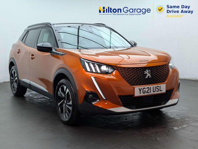 2021 21 PEUGEOT E-2008 50kWh GT SUV 5dr Electric Auto (136 ps) HEATED SEATS+PARKING CAMERA CLICK+COLLECT / HOME DELIVERY