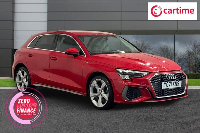 2021 Audi A3 1.4 TFSIe 40 S line Sportback 5dr Petrol Plug-in Hybrid S Tronic Euro 6 (s/s) 13kWh (204 ps) Rear Parking Sensors, Audi Smartphone Interface, Touchscreen, 18In Alloys, Audi Virtual Cockpit 2021 photo